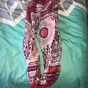 Aztec Print Infinity Scarf